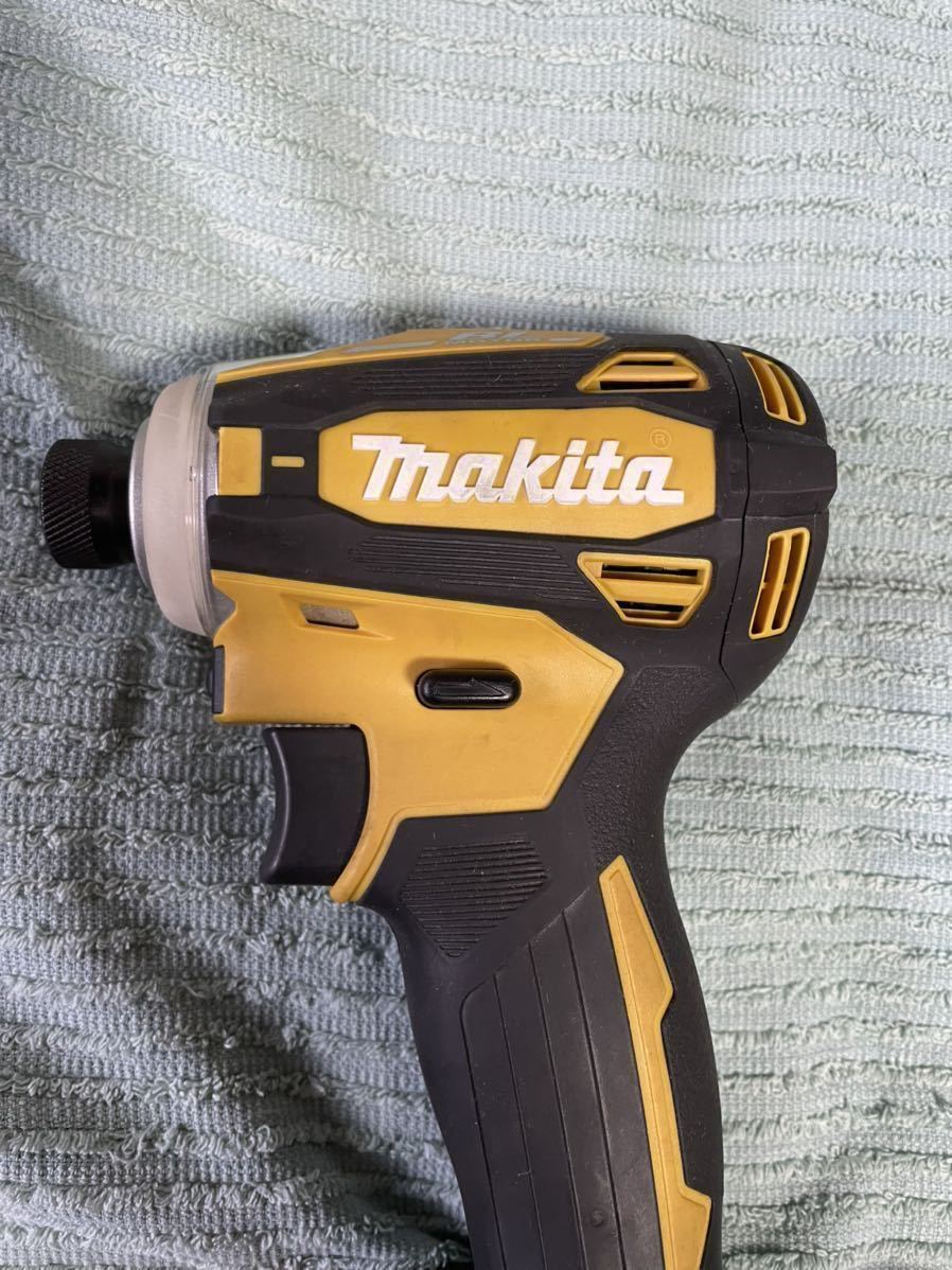 【中古品】マキタmakita 18vインパクトドライバ　TD172DGX フルセット　イエロー_画像3