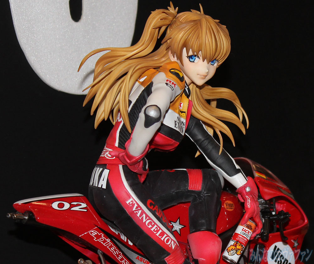 未組裝的Eva Racing Asuka Asuka賽車自行車Neon Genesis新世紀福音戰士Gareki車庫套件 原文:未組立　 エヴァレーシングアスカ　アスカレーシング　バイク　新世紀エヴァンゲリオン 　ガレキ　ガレージキット　