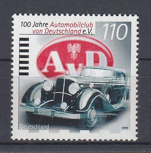 ドイツ 1999年未使用NH ドイツ自動車協会#2043_画像1