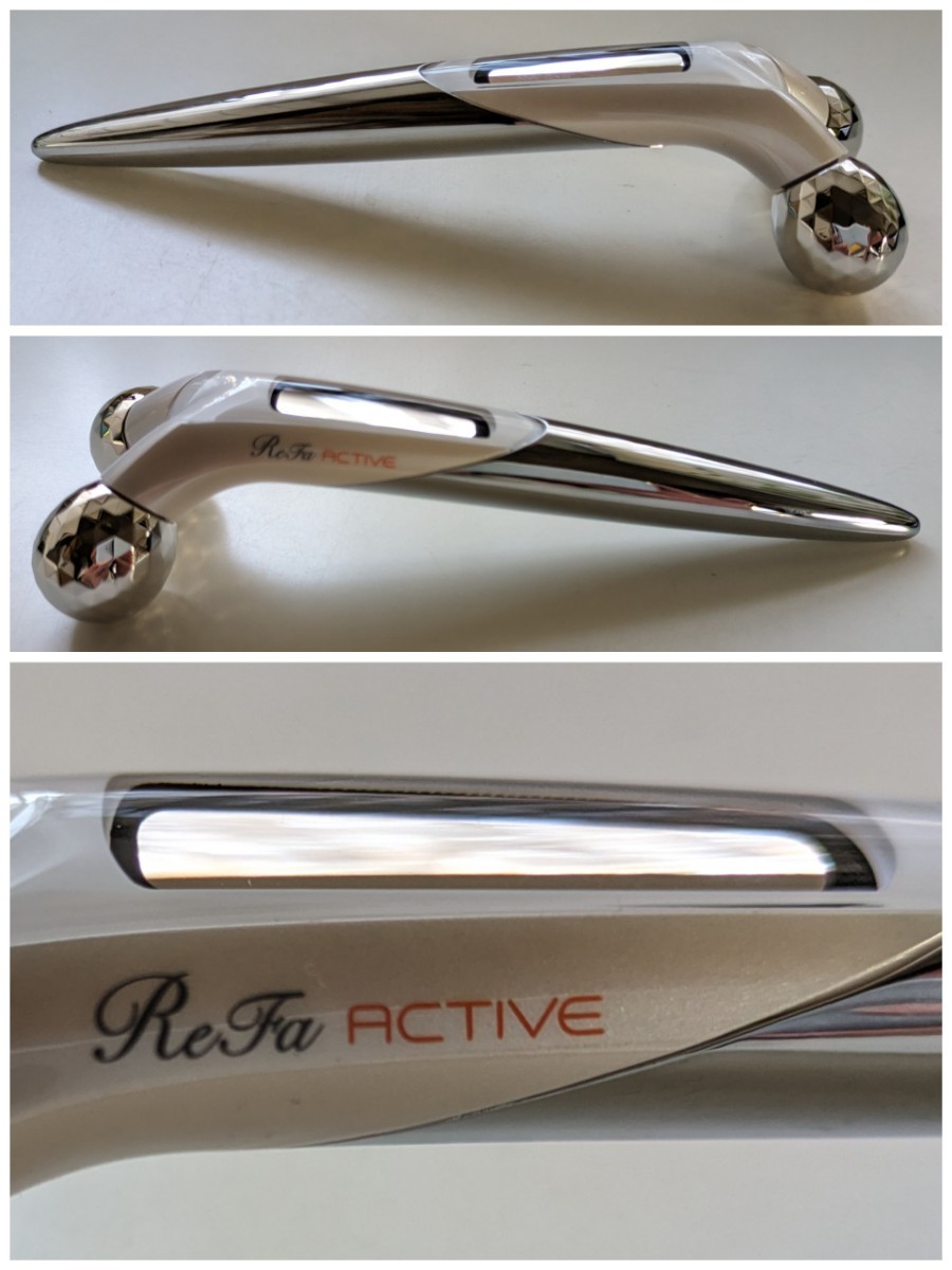 リファ ReFa ACTIVE DIGIT WHITE アクティブ ディジット RF-DG2151B-W 美顔器 美顔ローラー◆未使用品_画像3