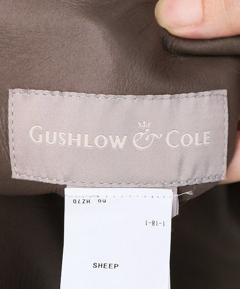 新品　Deuxieme Classe　ドゥーズィエムクラス GUSHLOW&COLE ムートンベスト　リバーシブル着用可_画像6