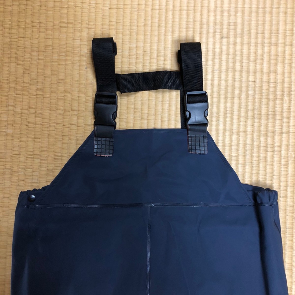 新品未使用　送料無料　胴付き長靴ウエーダー(WADER)　3L28cm　ネイビー_画像5