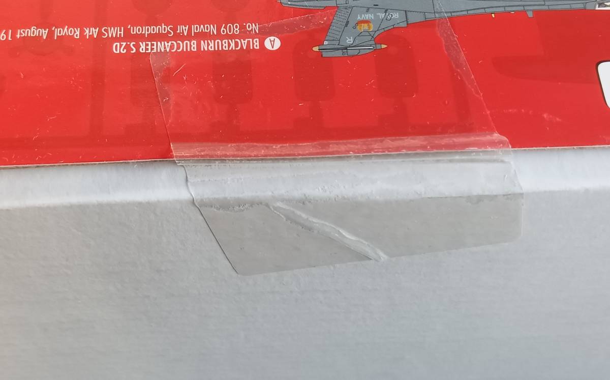 076【ジャンク品】エアフィックス 1/48 イギリス空軍 ブラックバーン バッカニア S.2 プラモデル X12012_画像3