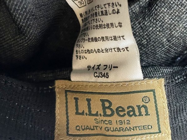 ★【希少 国内正規品】 L.L.Bean FREEPORT ME エル・エル・ビーン LLビーン ワーク キャップ 帽子 フリーサイズ グレーネイビー系_画像8