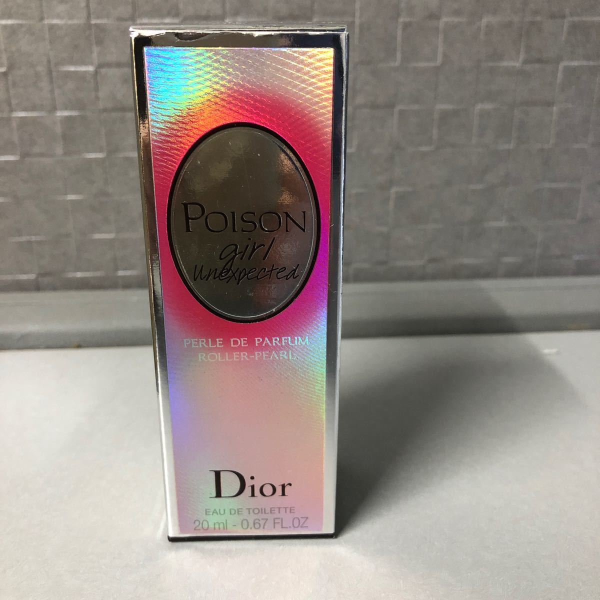 クリスチャンディオール　　プワゾン　ガールアンエクスペクティッド　ローラーパール　POISON　girl unexpected 20ml　未使用_画像4