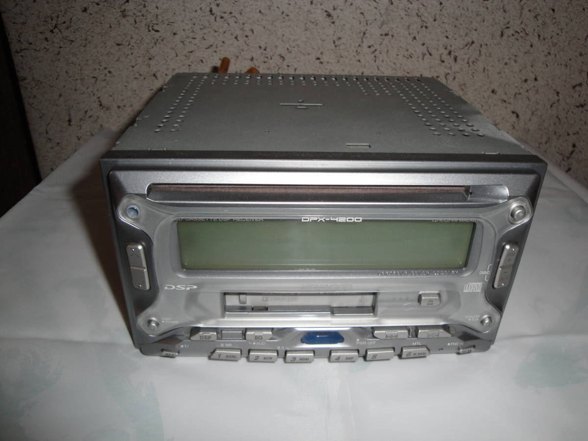 KENWOOD Kenwood DPX-4200 CD* кассетная лента работоспособность не проверялась утиль 