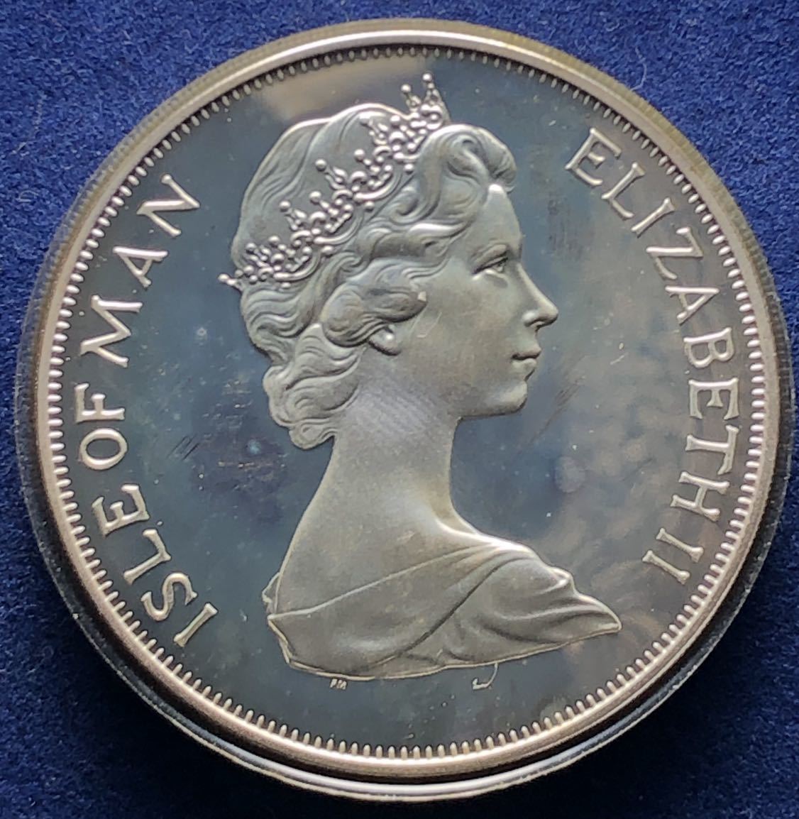  原文:イギリス領マン島銀貨 1952年 プルーフ 28.5g エリザベス2世 jubilee head