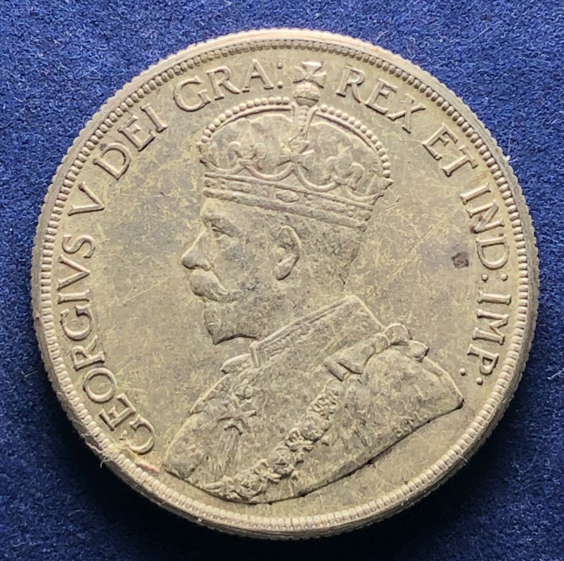  原文:イギリス領カナダ銀貨 1936年 1ドル 23.3g ジョージ5世 