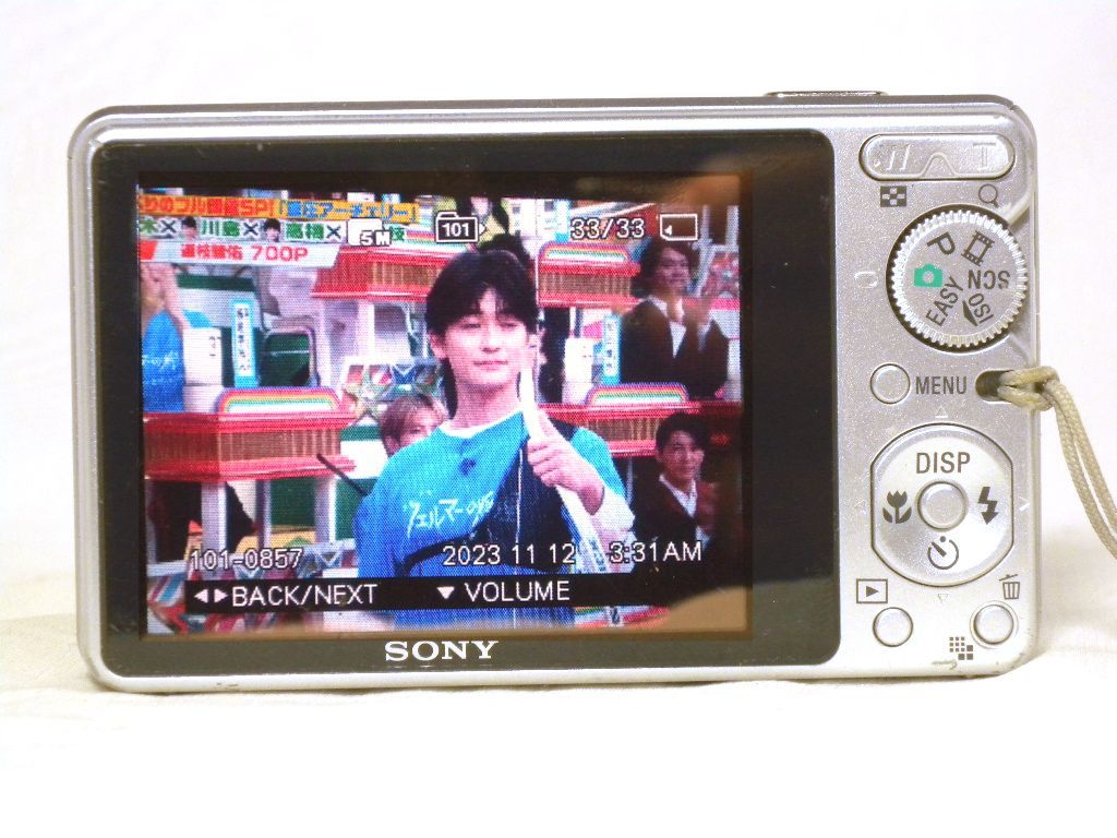 ☆SONY Cyber-shot DSC-S950 輸出用モデル 1010万画素☆1GBカード付_画像5