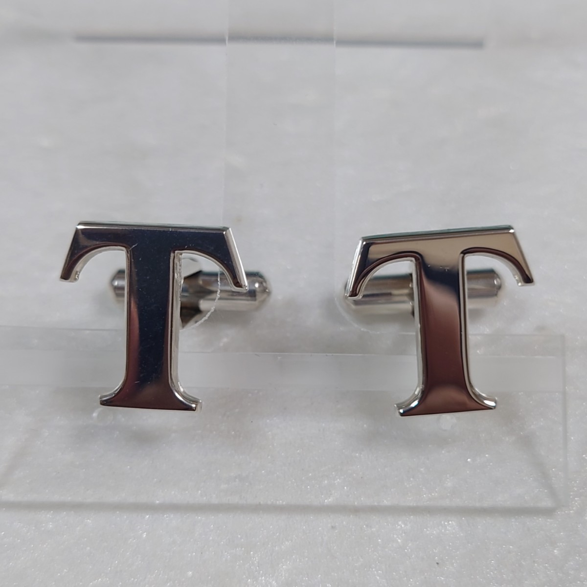 【TIFFANY & Co.】ティファニー トヨタコラボ カフス&タイタック セット　シルバー925（箱・保存袋付き）_画像3