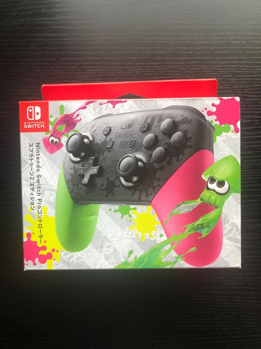 【任天堂純正品】Nintendo Switch Proコントローラー スプラトゥーン2エディション