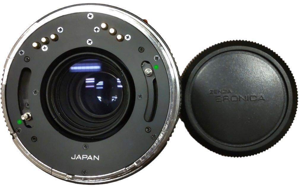 【中古】ZENZA BRONICA ゼンザブロニカ ZENZANON MC 200mm F4.5 62mm L-1B　前後キャップあり ケース付き 動作未確認　現状品_画像3