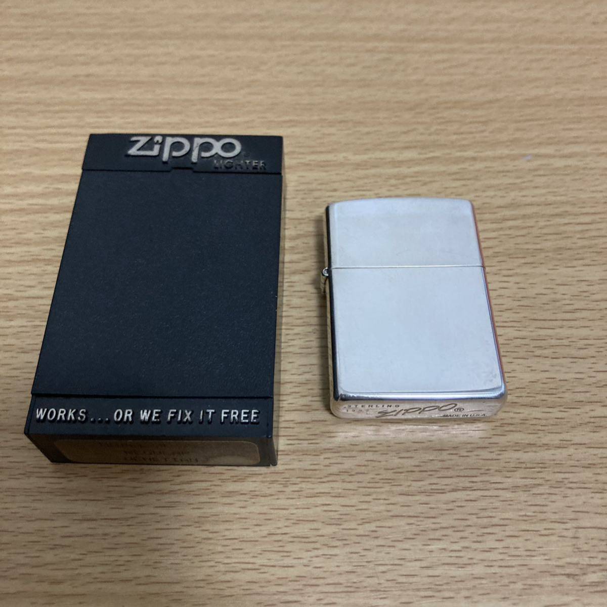 ZIPPO ジッポー スターリング　sterling 1992_画像1