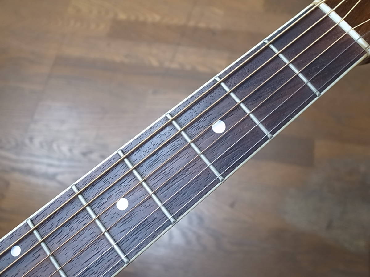 1980年代MORRIS W-35サンバースト縦ロゴ/モーリス日本製Made in Japan国産フォークギター/アコギJapan Vintageフォークギター_画像10