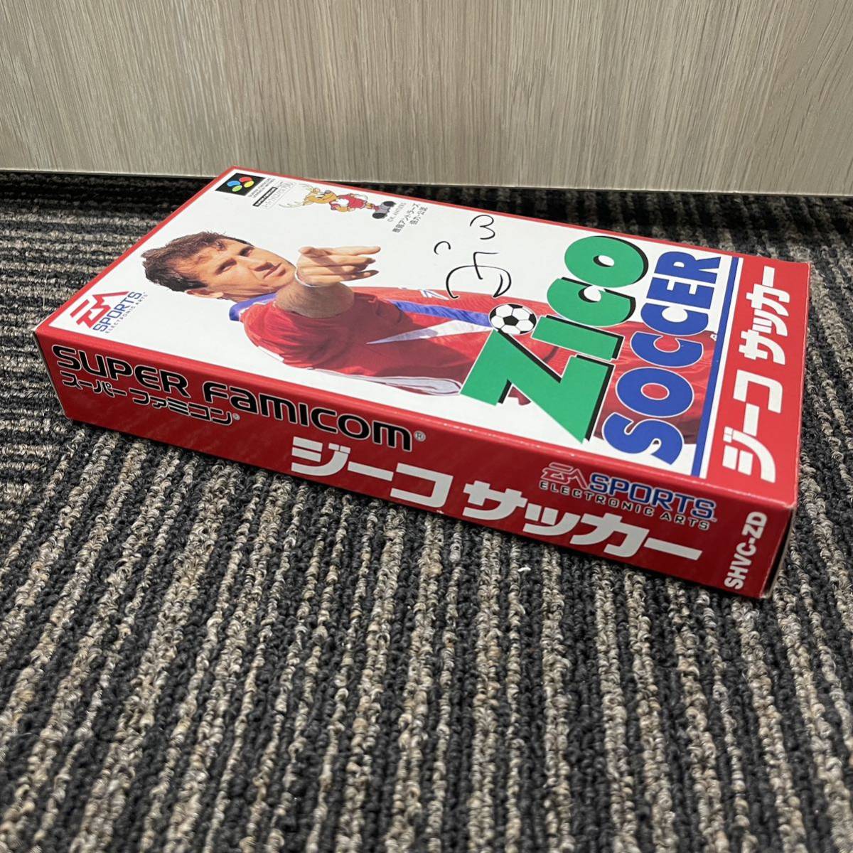 ★ 新品未使用 SUPER FAMICOM Zico SOCCER スーパーファミコン ジーコサッカー SFC ソフト スーファミ_画像6