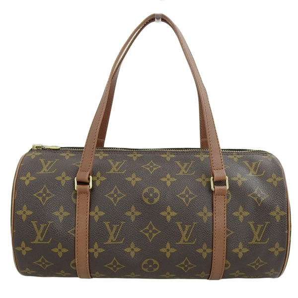 【中古】LOUIS VUITTON ルイヴィトン モノグラム パピヨン30 ショルダーバッグ M51365 ブラウン レディース gy