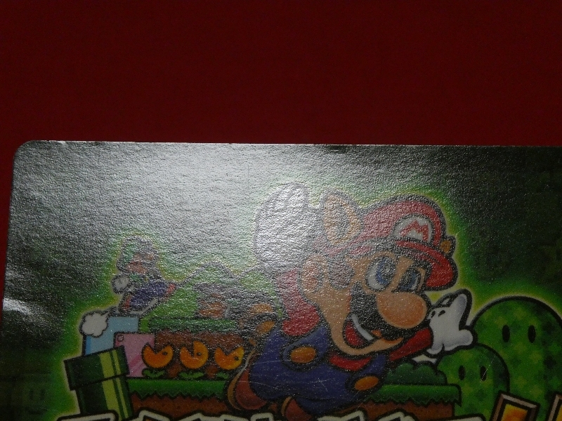 スーパーマリオアドバンス４　SUPERMARIO　e+　TradingCard　カードトレカ　100UPキノコ　PR　_画像5