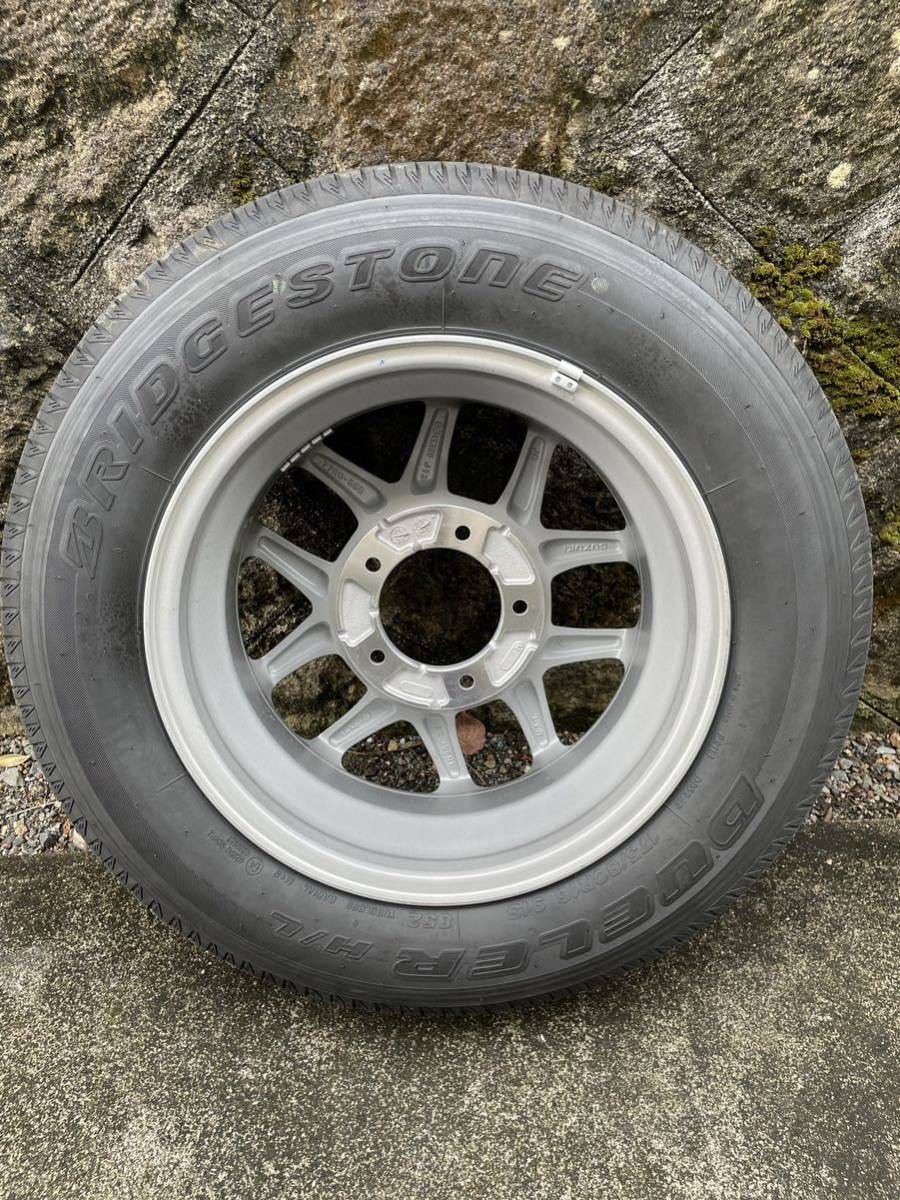 売切 新車外し ジムニー JB64XC 純正タイヤホイール 4本セット 175/80R16 ブリヂストン 2023年製造_画像8