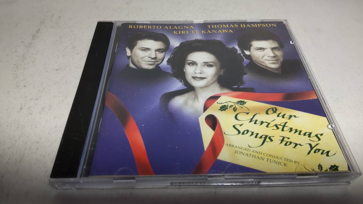 Y3271　 『CD』　OUR Christmas Songs FOR YOU /ROBERTO ALAGNA/THOMAS HAMPSON/KIRI TE KANAWA 輸入盤　クリスマスソング　_画像1