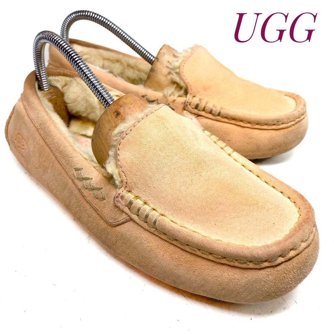 美品☆UGG アグ メンズ スニーカー 27.0㎝ 薄ピンク - 靴