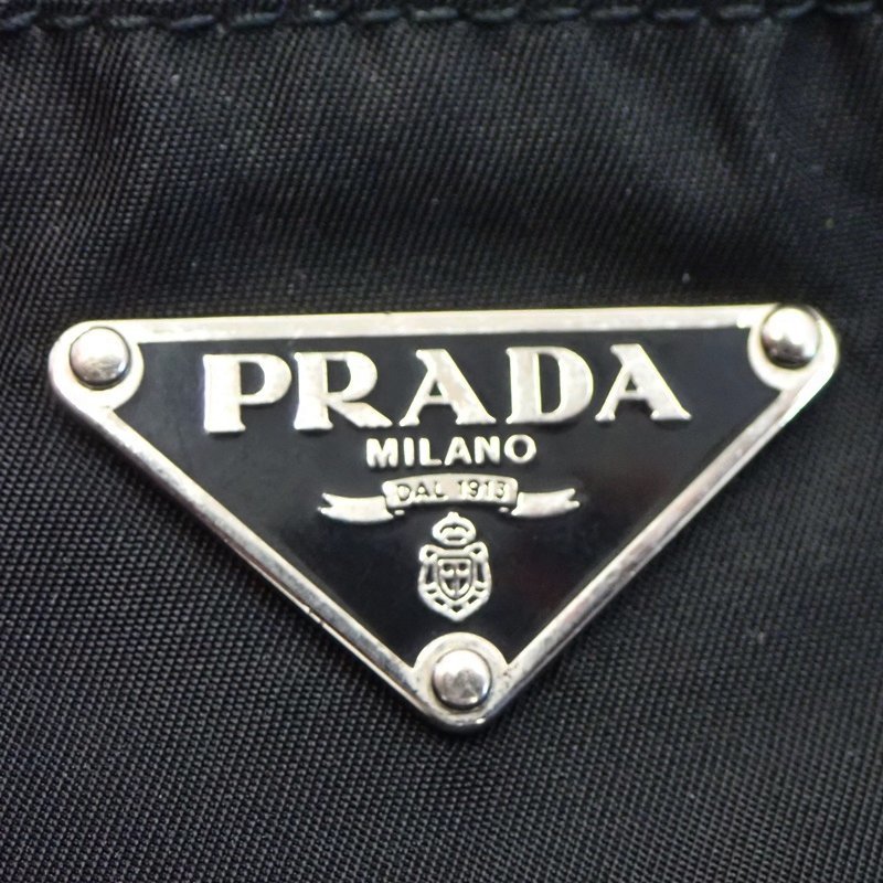 【 良品 】 プラダ ショルダーバッグ テスート ナイロン NERO ブラック クロスボディ PRADA 1円スタート_画像10