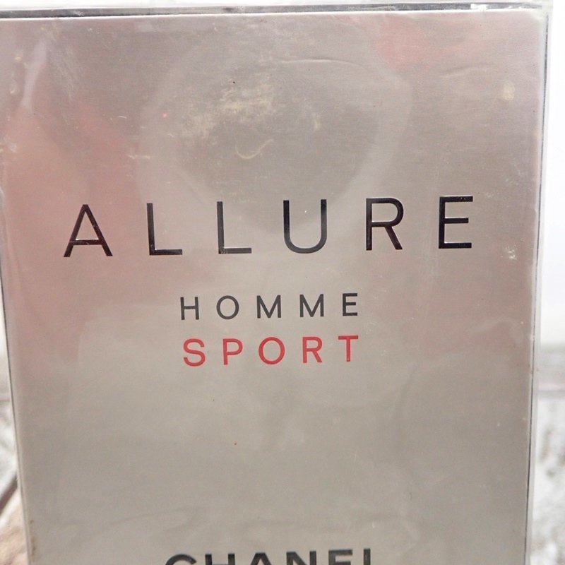 【 未使用 未開封 】 シャネル アリュール オム スポーツ 50ml アフターシェーブローション ALLURE HOMME SPORT LOTION CHANEL 1円スタート_画像7