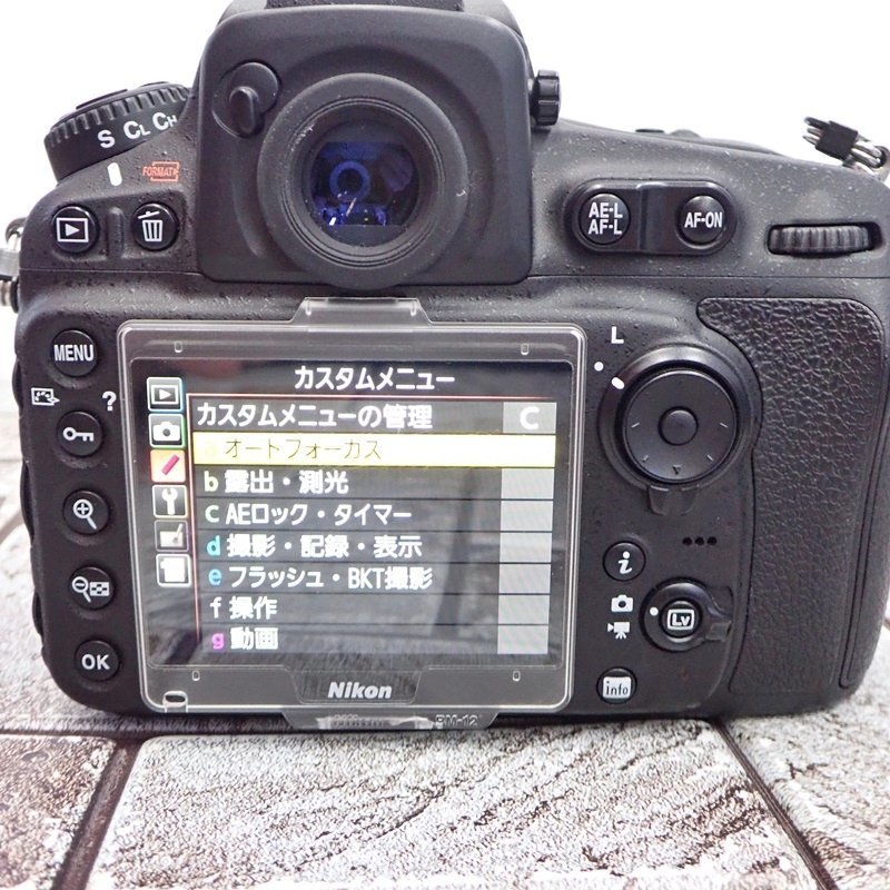 美品 】 ニコン D810 ボディ + AF-S NIKKOR 24-120mm F4G ED VR レンズ