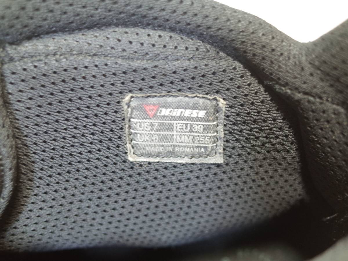 【即決価格落札で送料無料】3792■DAINESE/ダイネーゼ■バイカー/モーターサイクル/ツーリング/ライディングブーツ/レディース/24.5cm■_画像8