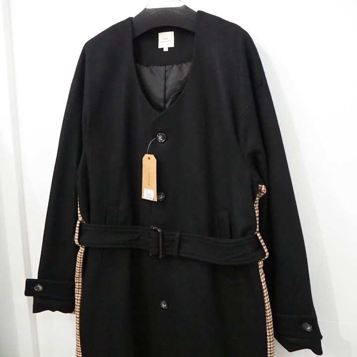 最旬トレンドパンツ 新品 定価24200円 冬 メルトン CORISCO デザイン