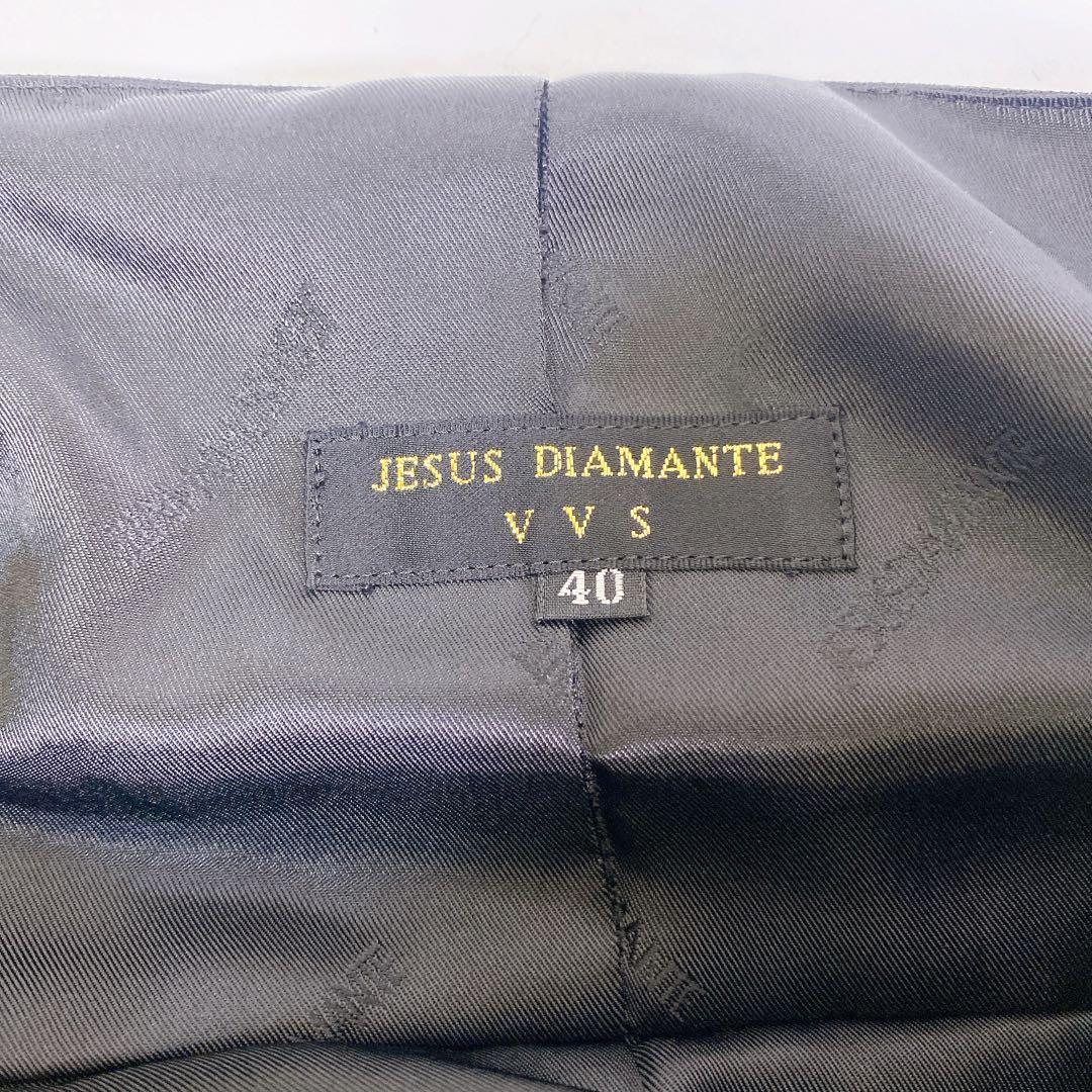 2772 JESUS DIAMANTE jean jacket dress black 