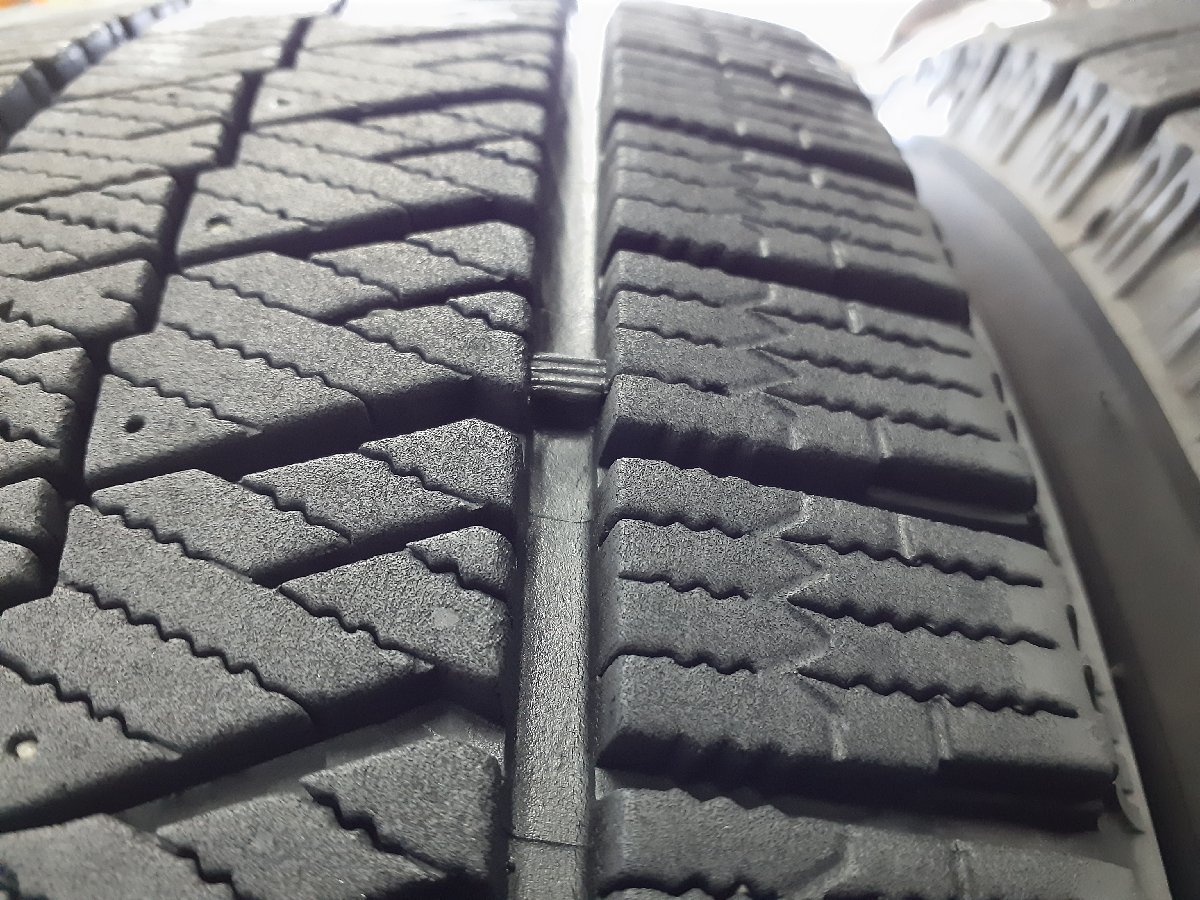 パF4455■205/55R16 91Q　4本価格　BRIDGESTONE BLIZZAK VRX2　送料無料 冬 ’20年 インプレッサ ウィッシュ アクセラ ブレイド オーリス_画像6