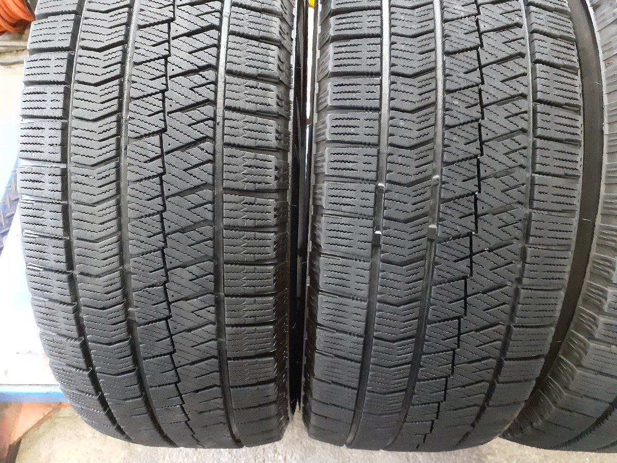 パF4455■205/55R16 91Q　4本価格　BRIDGESTONE BLIZZAK VRX2　送料無料 冬 ’20年 インプレッサ ウィッシュ アクセラ ブレイド オーリス_画像2