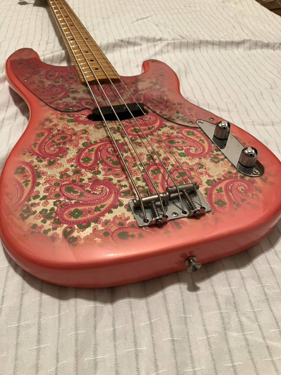 Fender Japan OPB-54 Pink Paisley フェンダージャパン テレキャスターベース ピンクペイズリー_画像5