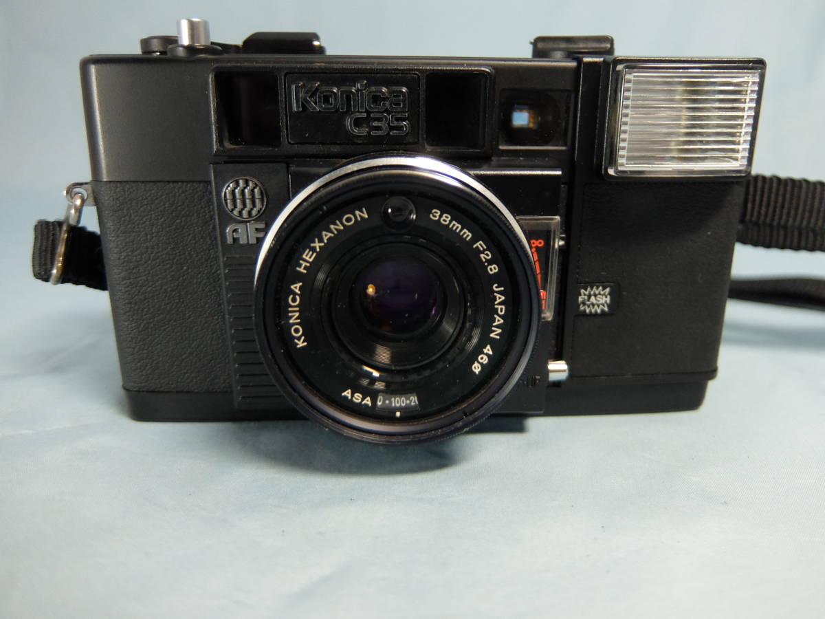 KONICA　C35　C35AF　コニカ　C35　C35AF　2台セット　中古　ジャンク扱い_画像7