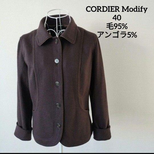 【送料無料】【美品】CORDIER Modify ウール ジャケット サイズ40