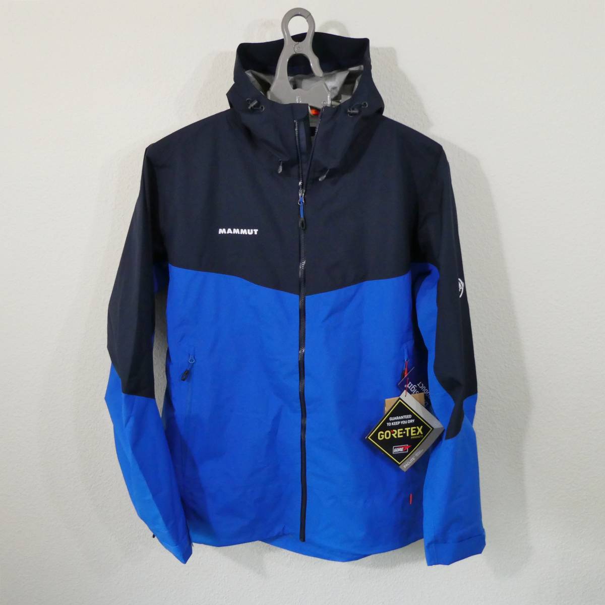 新品 マムート GORETEX ゴアテックス メンズ XL 2XL XXL 新品 防水ジャケット レインジャケット レインウェア ハイキング 登山 釣り mammut