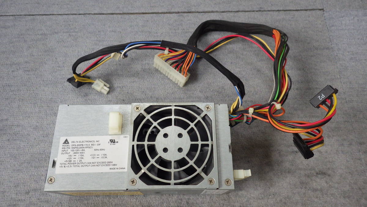  postage ( Honshu ) included DELTA made power supply unit 200W DPS-200PB-174A PC power supply personal computer slim tower NEC mate.. use 