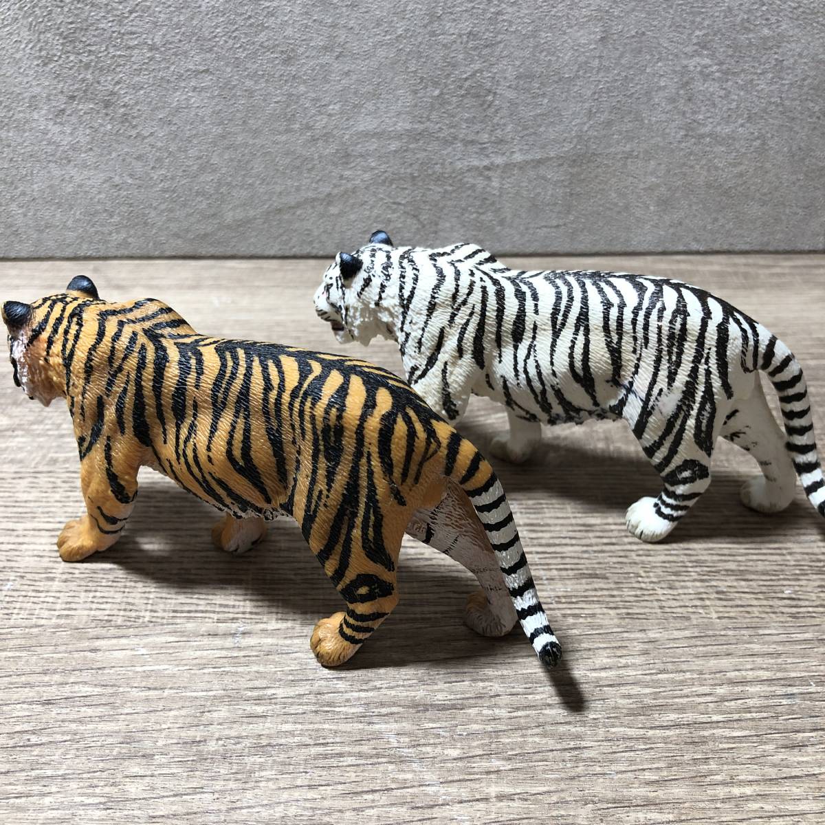 Schleich シュライヒ 動物 フィギュア 7点 アザラシ シマウマ シカ トラ ライオン ホワイトタイガー ヒョウ 菊NS_画像3