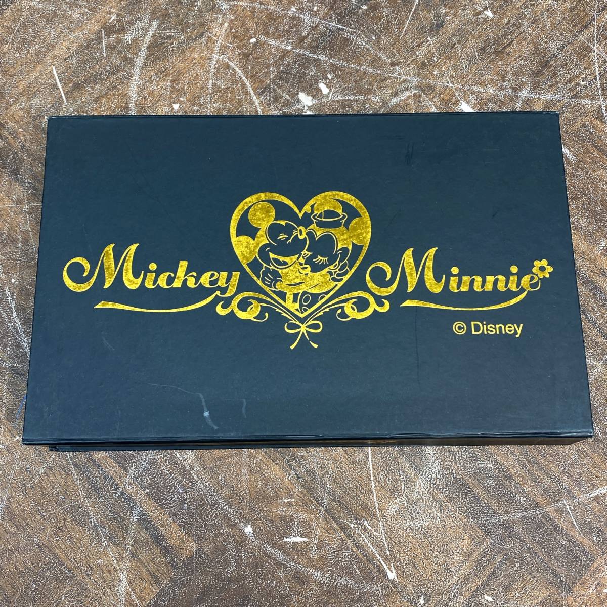 Disney/ディズニー Mickey Minnie/ミッキー ミニー スプーン ナイフ フォーク 3点セット まとめ カトラリー シルバー 箱付き 菊NSの画像5