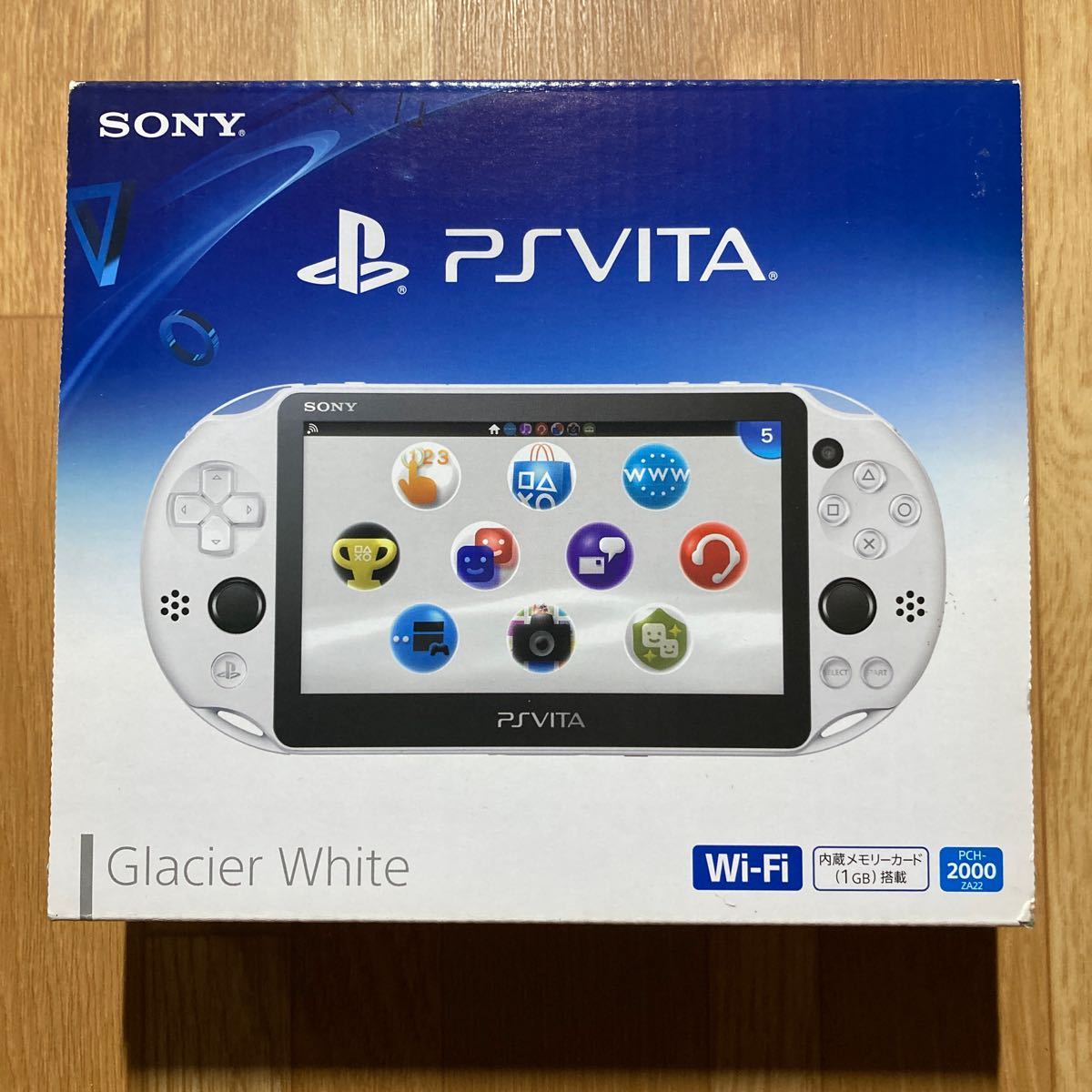 PS Vita PCH-2000 グレイシャーホワイト-