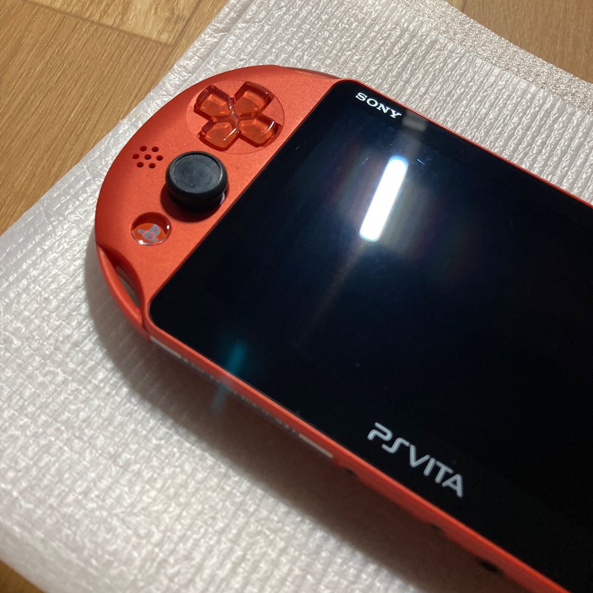 PS Vita PCH-2000 メタリックレッド _画像7