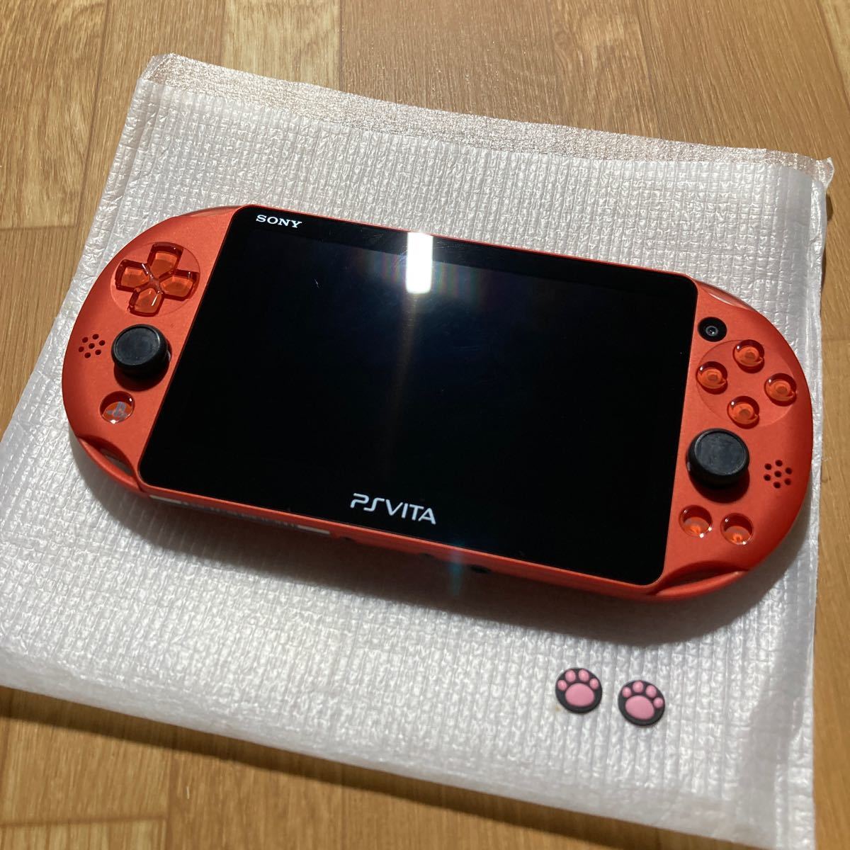 PS Vita PCH-2000 メタリックレッド _画像5