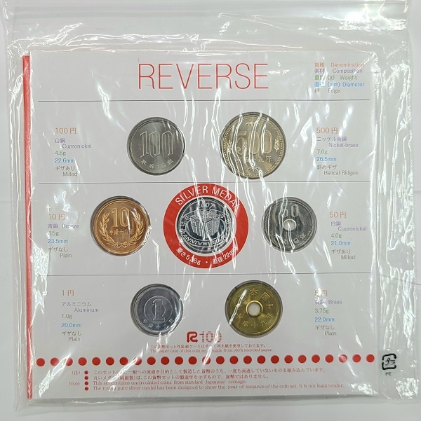 2007 記念日貨幣セット ミントセット シルバー 純銀メダル入 硬貨 コイン 平成19年 造幣局の画像2