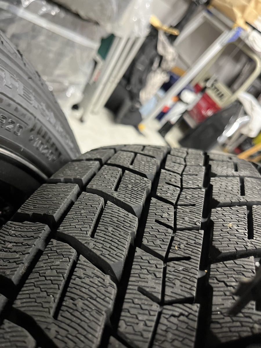  ほぼ未使用 DUNLOP 10分山 ESTATUS 20インチ 114.3 ４本セット 235/55R20 ＲＸ350 450 社外空気圧センサー付き スタッドレス2022年製造_画像9