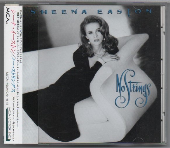 CD★送料無料★Sheena Easton/No Strings■帯付国内盤_画像1