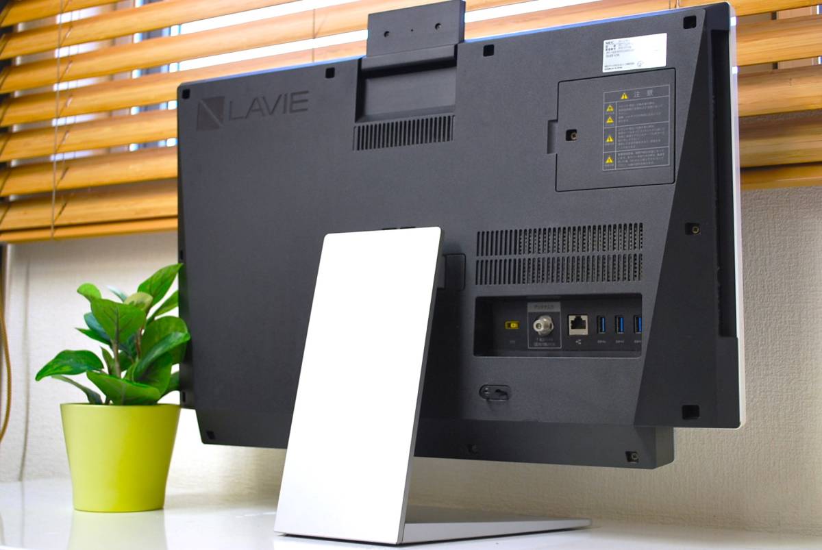 ★☆23.8型液晶 LAVIE desk all in one/第8世代Corei7/16GB/新品:超高速SSD + HDD/Office/3波.W.TVチューナー/Blu-ray/ハイレゾ/gd876☆★_画像9
