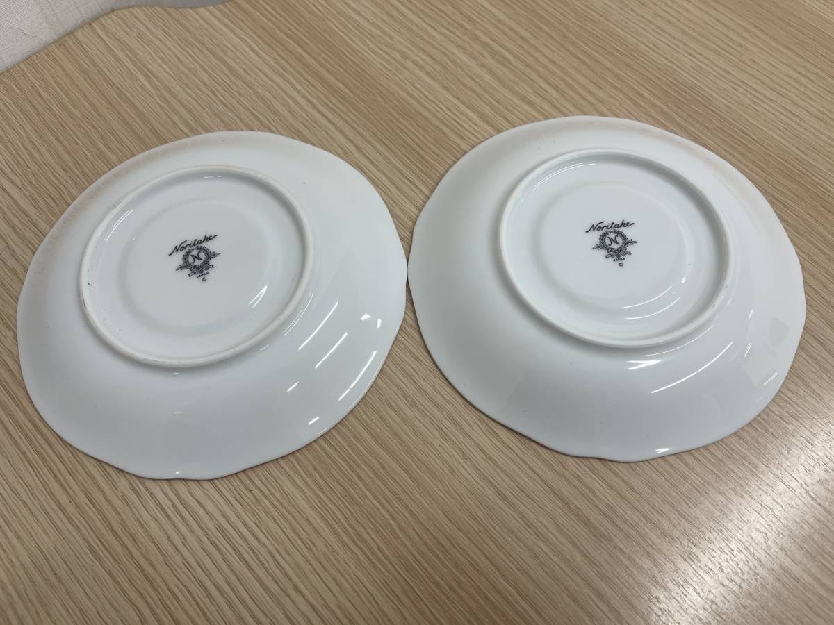 長「13615」【未使用品】Noritake ノリタケ レースウッドゴールド カップ＆ソーサー　ペアセット 箱付き　コーヒーカップ　ティーカップ_画像8