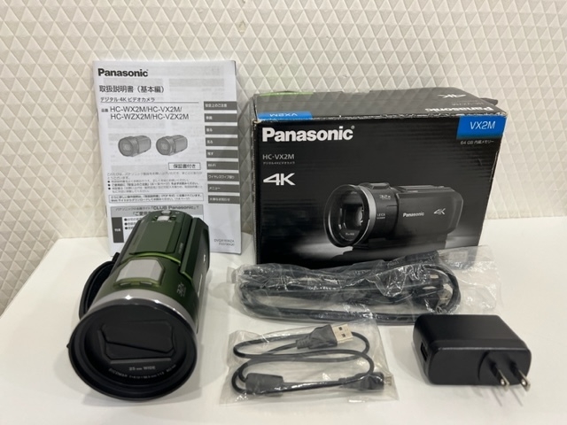 G「17592」 Panasonic デジタル4K ビデオカメラHC-VX2M－日本代購代Bid