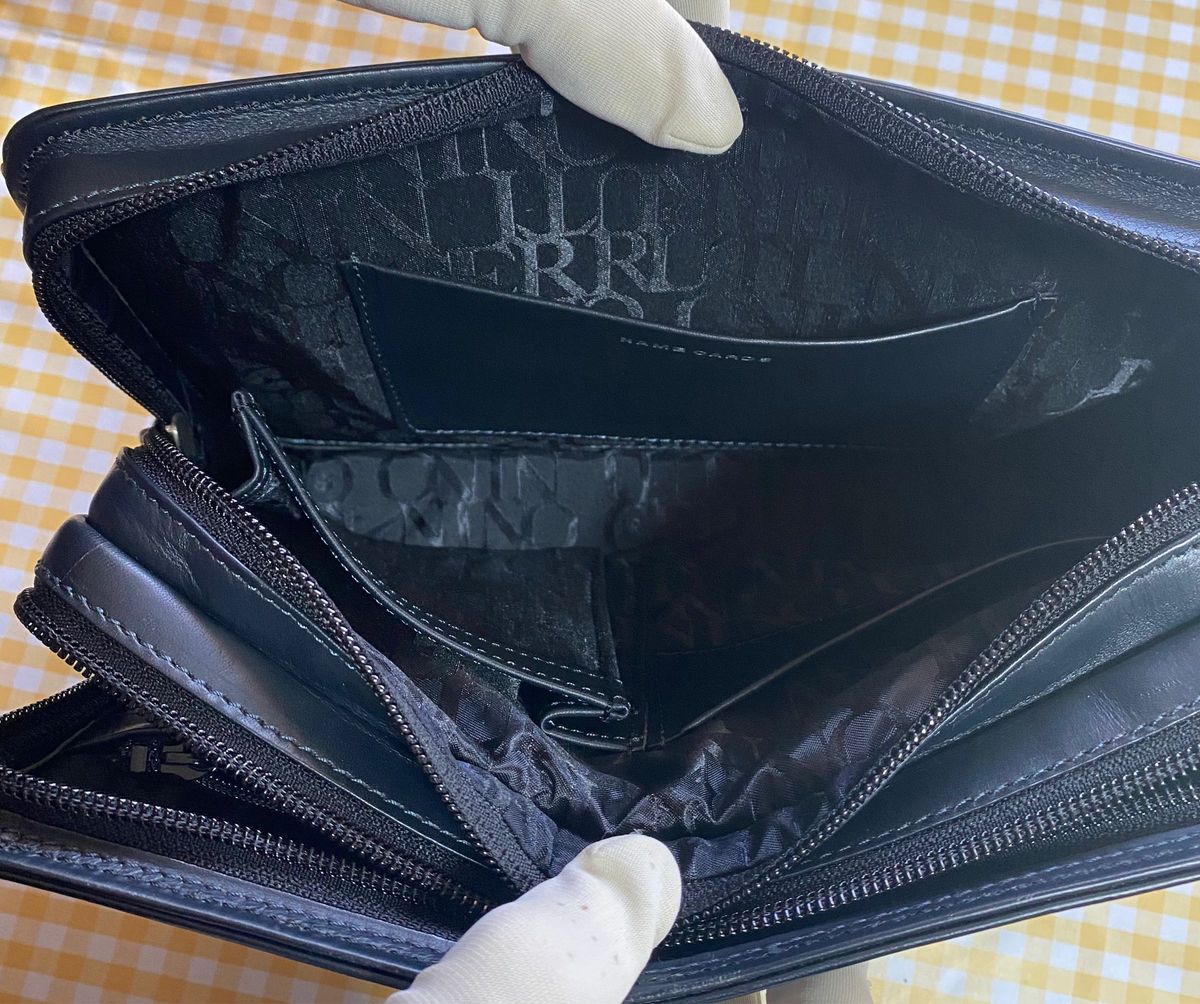 新品未使用 エース 牛革 セカンドバッグ 昭和レトロ クラッチ 新品未使用 エース 牛革 セカンドバッグ 昭和レトロ クラッチ