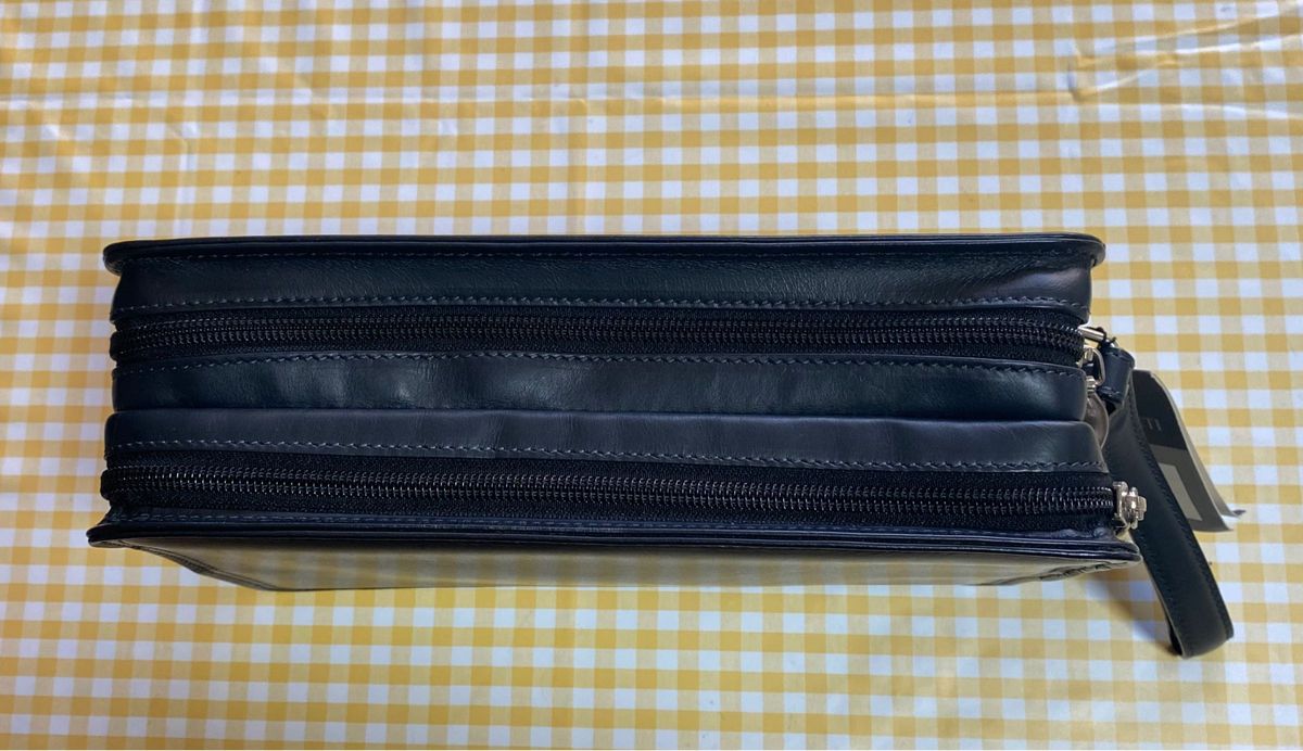 新品未使用 エース 牛革 セカンドバッグ 昭和レトロ クラッチ 新品未使用 エース 牛革 セカンドバッグ 昭和レトロ クラッチ